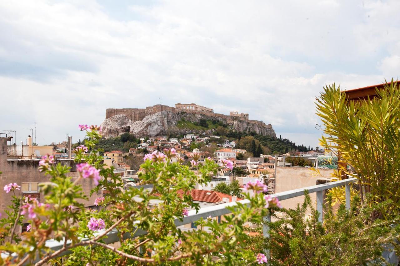 Stunning Studio With Acropolis And Parthenon View Apartment Athens Exterior photo