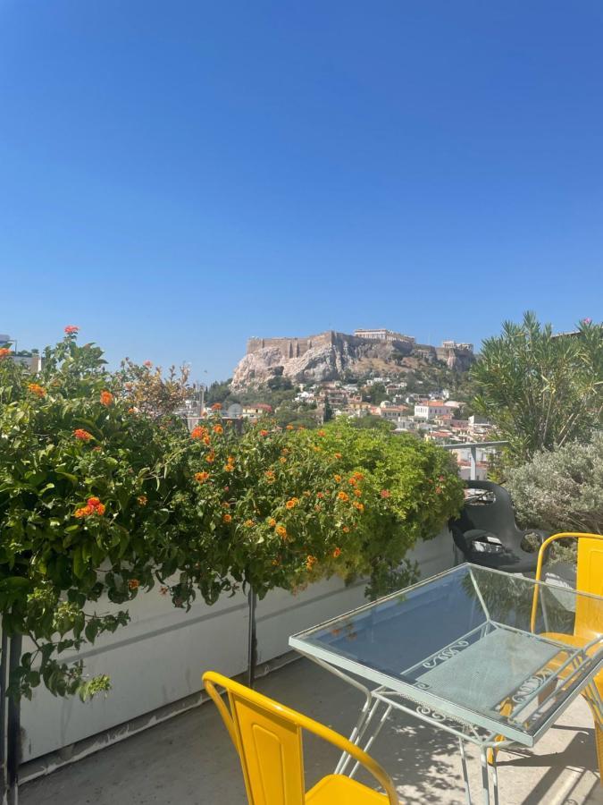 Stunning Studio With Acropolis And Parthenon View Apartment Athens Exterior photo