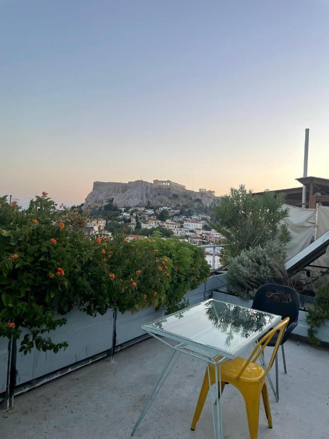 Stunning Studio With Acropolis And Parthenon View Apartment Athens Exterior photo