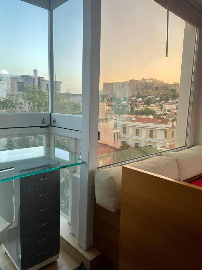 Stunning Studio With Acropolis And Parthenon View Apartment Athens Exterior photo