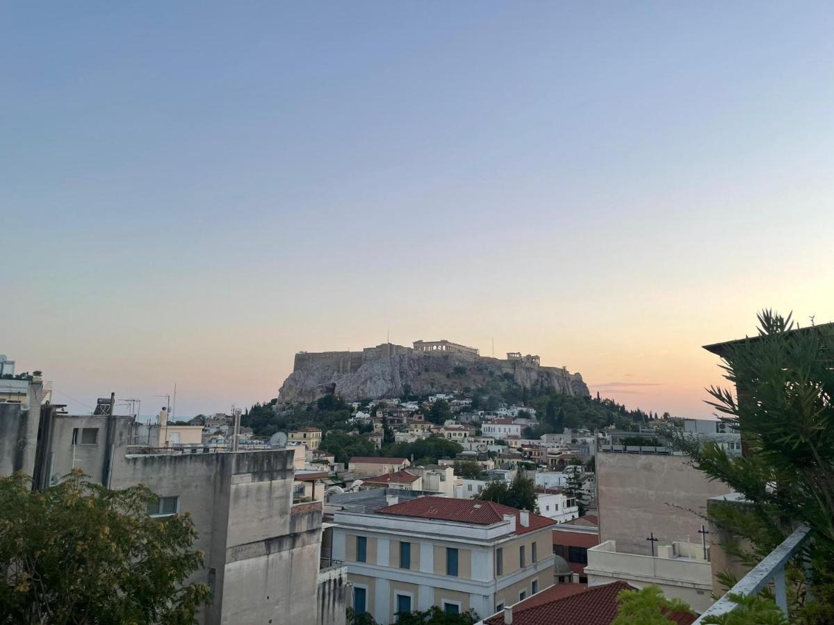 Stunning Studio With Acropolis And Parthenon View Apartment Athens Exterior photo