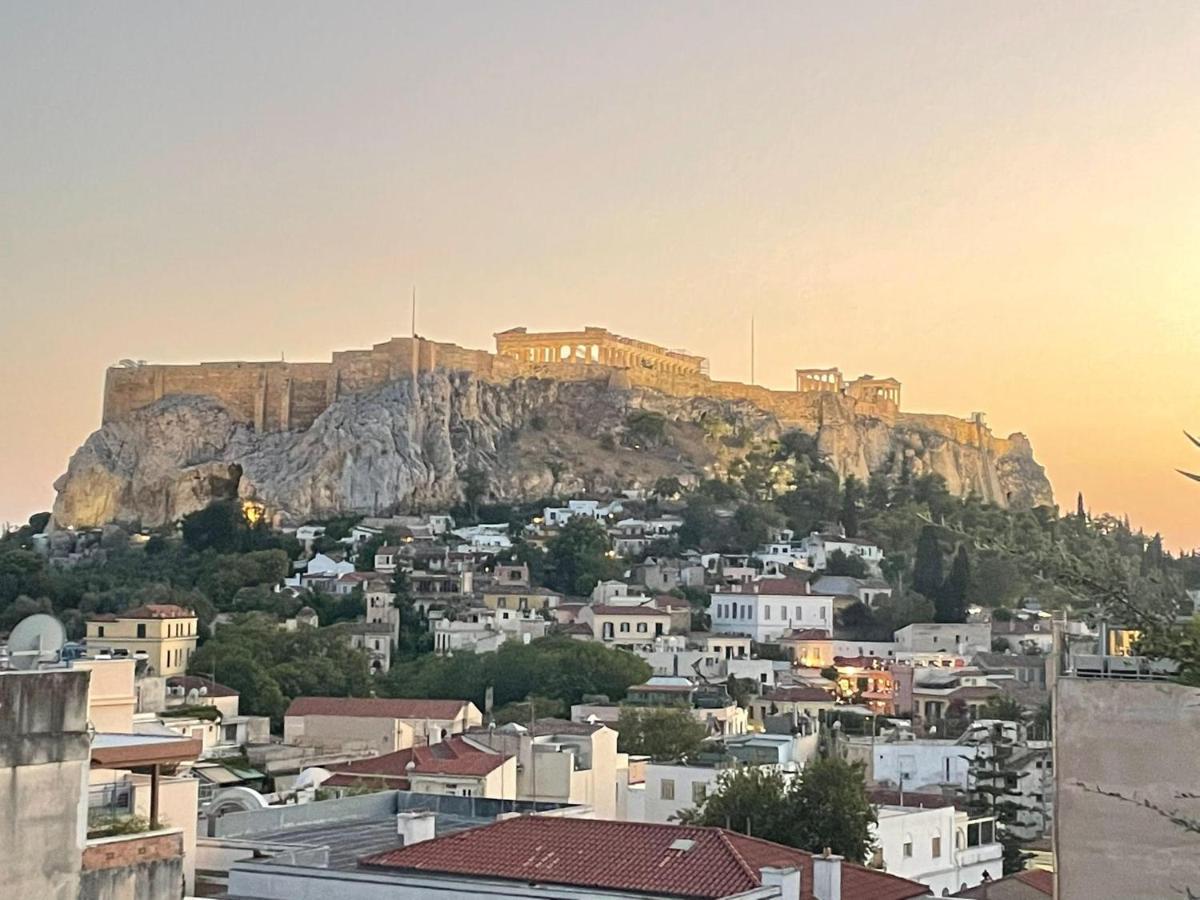 Stunning Studio With Acropolis And Parthenon View Apartment Athens Exterior photo