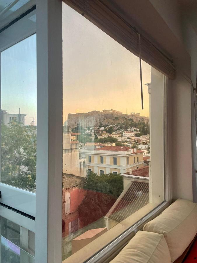 Stunning Studio With Acropolis And Parthenon View Apartment Athens Exterior photo